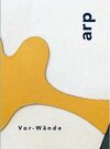 Buchcover Hans Arp. Vor-Wände