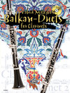 Buchcover Vahid Matejko's Balkan Duets for Clarinets