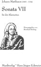 Buchcover Sonata VII für 3 Klarinetten