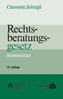 Buchcover Rechtsberatungsgesetz