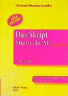Buchcover Strafrecht AT