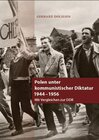 Buchcover Polen unter kommunistischer Diktatur 1944-1956