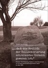Buchcover „ … daß die Methode der Kollektivierung schreiendes Unrecht gewesen ist.“