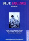 Buchcover Blue Equinox / Das Ziel der Religion - die Methode der Wissenschaft