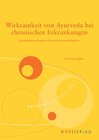 Buchcover Wirksamkeit von Ayurveda bei chronischen Erkrankungen