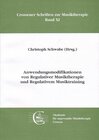 Buchcover Anwendungsmodifikationen von Regulativer Musiktherapie und Regulativem Musiktraining