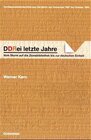 Buchcover Drei letzte Jahre