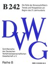 Buchcover Die Rolle der Binnenschifffahrt - Trends und Perspektiven am Beginn des 21. Jahrhunderts