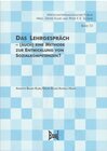 Buchcover Das Lehrgespräch - (auch) eine Methode zur Entwicklung von Sozialkompetenzen?