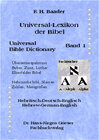 Buchcover Universal-Lexikon der Bibel /Universal Bible Dictionary