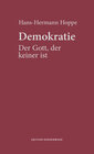 Buchcover Demokratie. Der Gott, der keiner ist