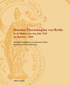 Buchcover Straubes Übersichtsplan von Berlin