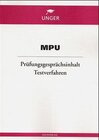 Buchcover MPU - Prüfungsgesprächsinhalt