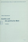Buchcover Goethe und die politische Welt