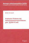 Buchcover Praktische Probleme des Verbraucherinsolvenzverfahrens gemäss 304 ff InsO