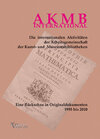 Buchcover Die internationalen Aktivitäten  der Arbeitsgemeinschaft der Kunst- und Museumsbibliotheken (AKMB)