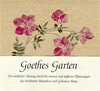 Buchcover Goethes Garten