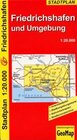 Buchcover Stadtplan Friedrichshafen und Umgebung