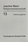 Buchcover Religionswissenschaft