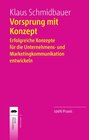 Buchcover Vorsprung mit Konzept