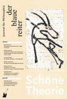 Buchcover Der Blaue Reiter. Journal für Philosophie / Schöne Theorie