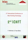 Buchcover 2nd International Conference on New Forming Technology