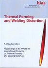 Buchcover Thermal Forming and Welding Distortion