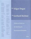 Buchcover Von Edgar Degas bis Gerhard Richter