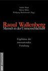 Buchcover Raoul Wallenberg - Mensch in der Unmenschlichkeit