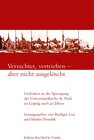 Buchcover Vernichtet, vertrieben - aber nicht ausgelöscht