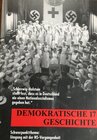 Buchcover Demokratische Geschichte - Jahrbuch zur Arbeiterbewegung und Demokratie... / Demokratische Geschichte - Jahrbuch zur Arb