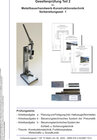 Buchcover Vorbereitungsset 1 Theorie und Praxis GP T2 Metallbauer-Konstruktionstechnik