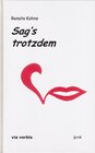 Buchcover Sag`s trotzdem