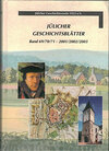 Buchcover Jülicher Geschichtsblätter