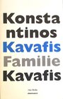 Buchcover Familie Kavafis