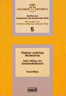 Buchcover Effektiver vorläufiger Rechtsschutz beim Vollzug von Gemeinschaftsrecht