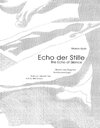 Buchcover Echo der Stille /The Echo of Silence