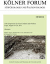 Buchcover 11th Symposium on Fossil Cnidaria and Porifera. Liège, August 19-29, 2011. Abstracts