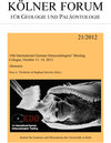 Buchcover 14th International German Ostracodologists' Meeting. Cologne, October 11-14, 2012