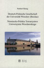 Buchcover Deutsch-Polnische Gesellschaft der Universität Wroclaw (Breslau)