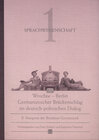 Buchcover Wroclaw - Berlin. Germanistischer Brückenschlag im deutsch-polnischen... / Sprachwissenschaft