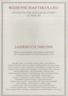 Buchcover Wissenschaftskolleg zu Berlin /Institute for Advanced Study / Wissenschaftskolleg zu Berlin / Institute for Advanced Stu