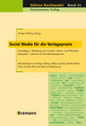 Buchcover Social Media für die Verlagspraxis