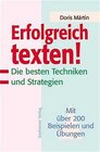 Buchcover Erfolgreich texten!