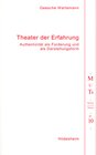 Buchcover Theater der Erfahrung