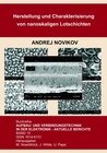 Buchcover Herstellung und Charakterisierung von nanoskaligen Lotschichten