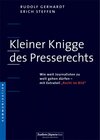 Buchcover Kleiner Knigge des Presserechts