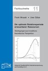 Buchcover Die optimale Rotationsperiode erneuerbarer Ressourcen