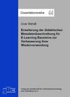 Buchcover Erweiterung der didaktischen Metadatenbeschreibung für E-Learning Bausteine zur Verbesserung ihrer Wiederverwendung