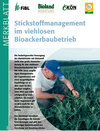 Buchcover Stickstoffmanagement im viehlosen Ackerbaubetrieb